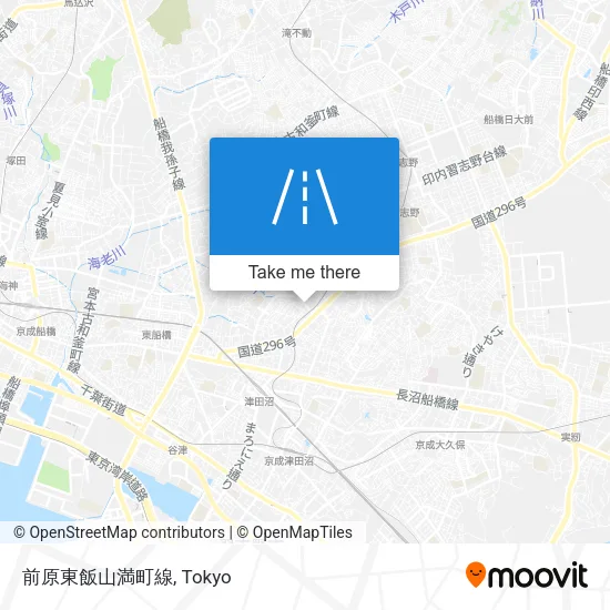 前原東飯山満町線 map