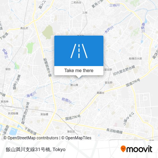飯山満川支線31号橋 map