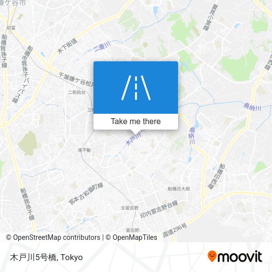 木戸川5号橋 map