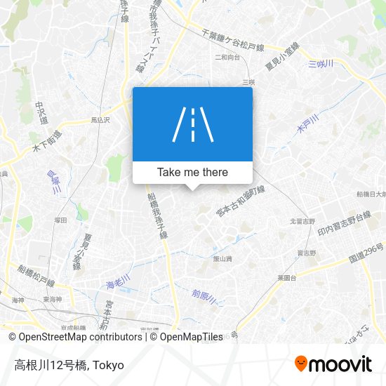 高根川12号橋 map