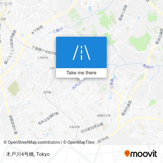 木戸川4号橋 map