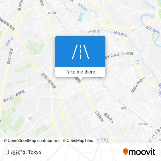 川越街道 map