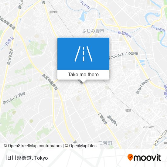 旧川越街道 map