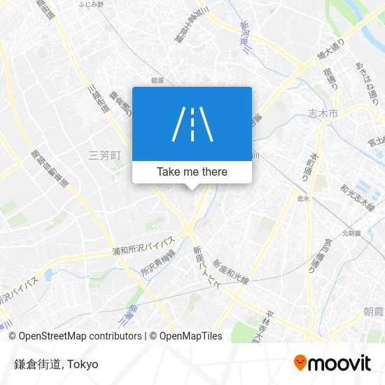鎌倉街道 map