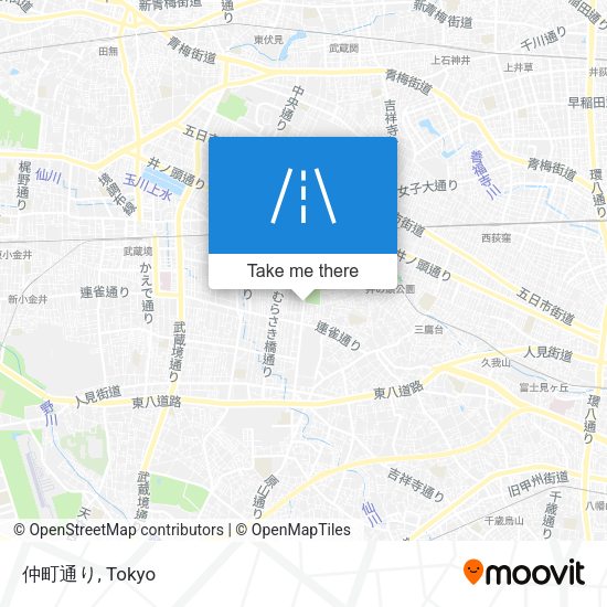 仲町通り map