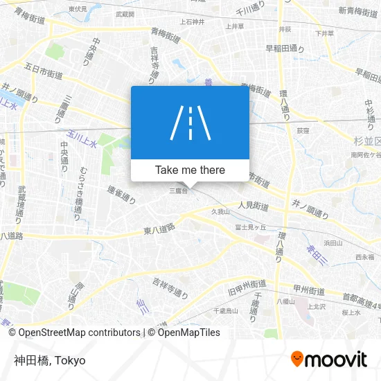 神田橋 map