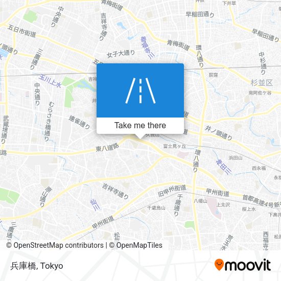 兵庫橋 map
