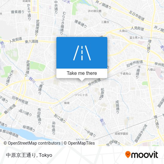 中原京王通り map