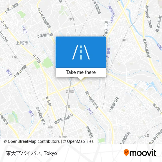 東大宮バイパス map