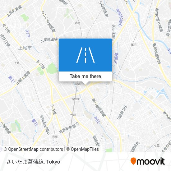 さいたま菖蒲線 map
