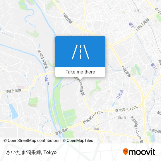 さいたま鴻巣線 map