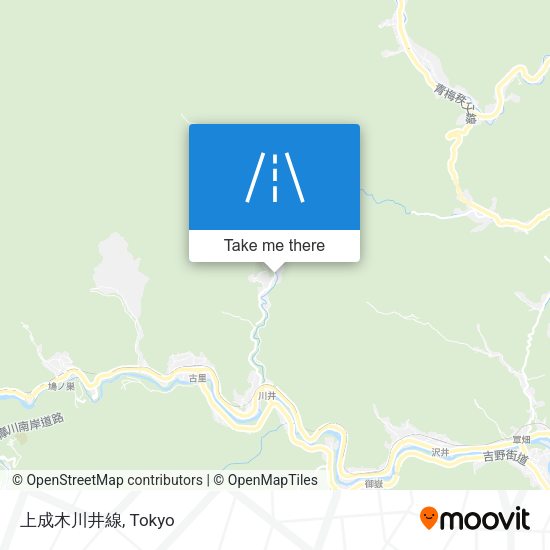上成木川井線 map