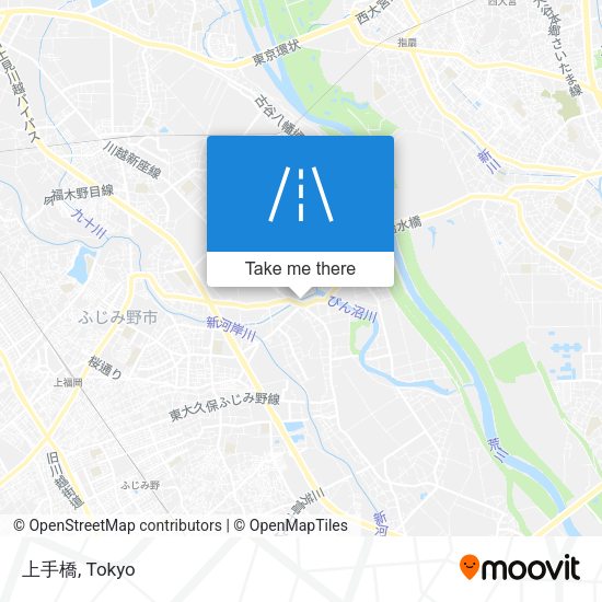 上手橋 map