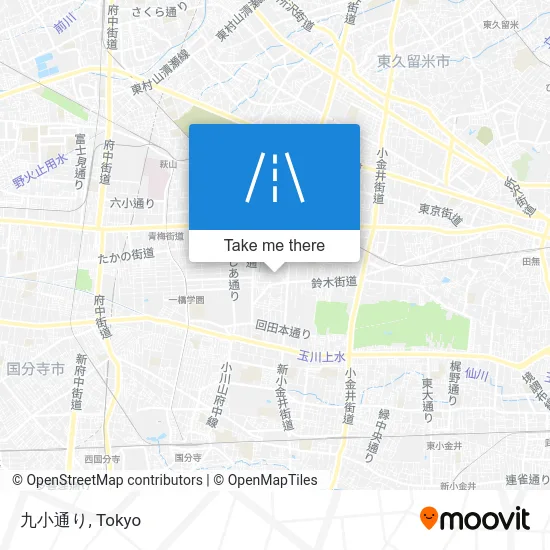 九小通り map