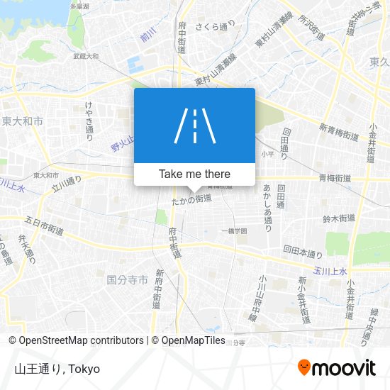 山王通り map