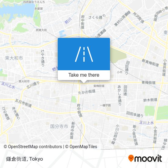 鎌倉街道 map