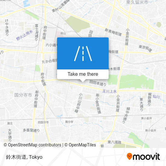 鈴木街道 map