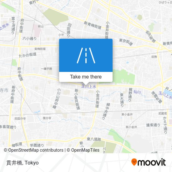 貫井橋 map