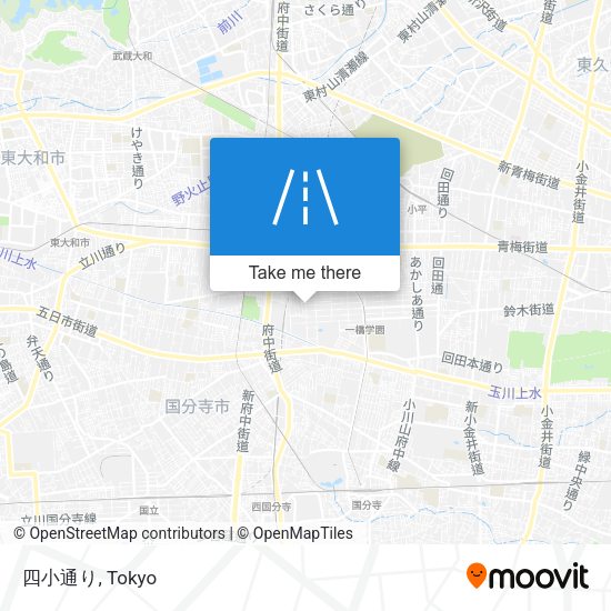 四小通り map