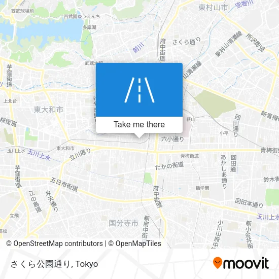 さくら公園通り map