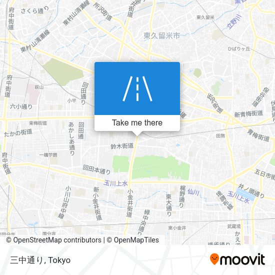 三中通り map