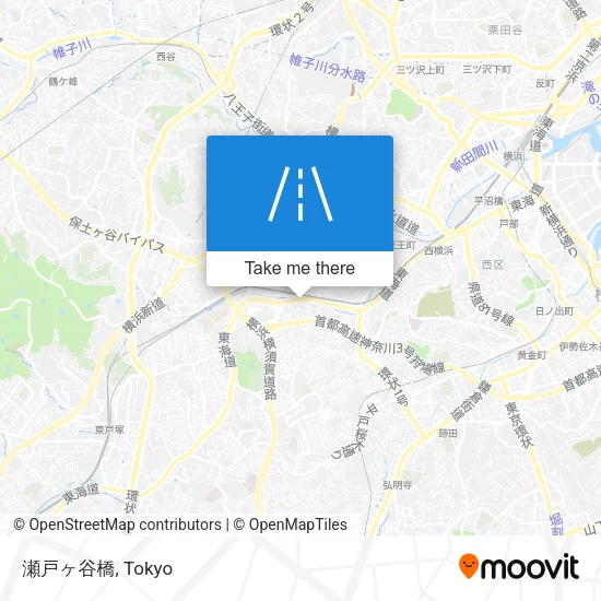 瀬戸ヶ谷橋 map