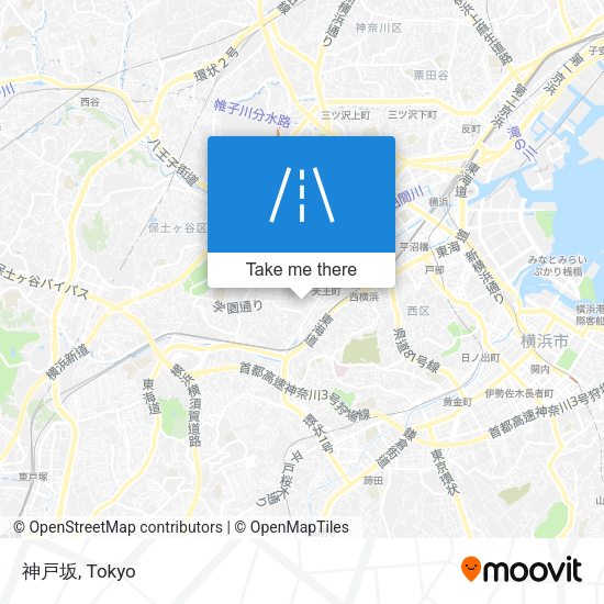 神戸坂 map