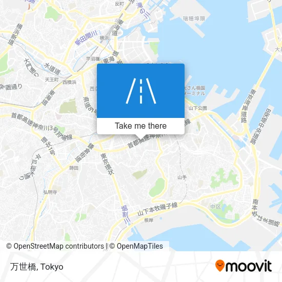 万世橋 map