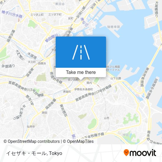 イセザキ・モール map
