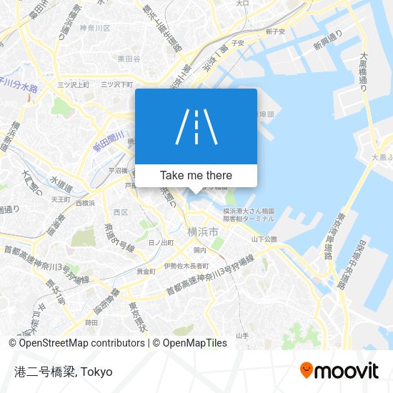 港二号橋梁 map