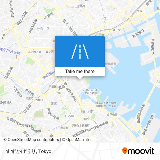 すずかけ通り map