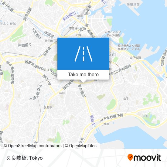 久良岐橋 map