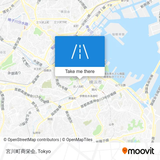 宮川町商栄会 map