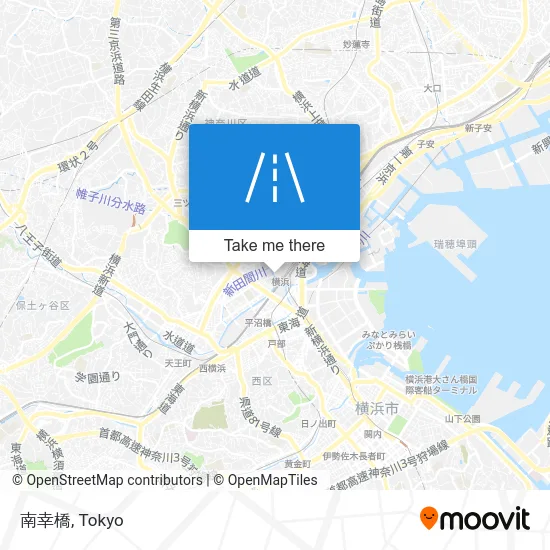 南幸橋 map
