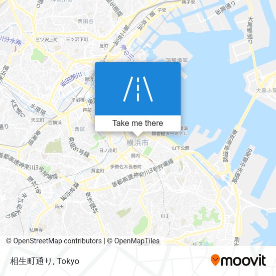 相生町通り map