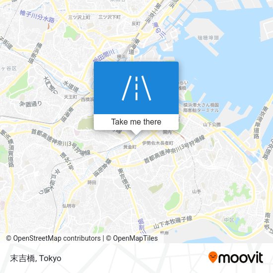 末吉橋 map