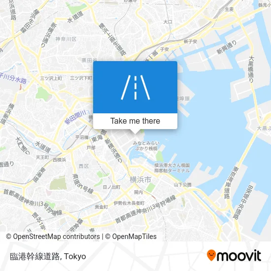 臨港幹線道路 map