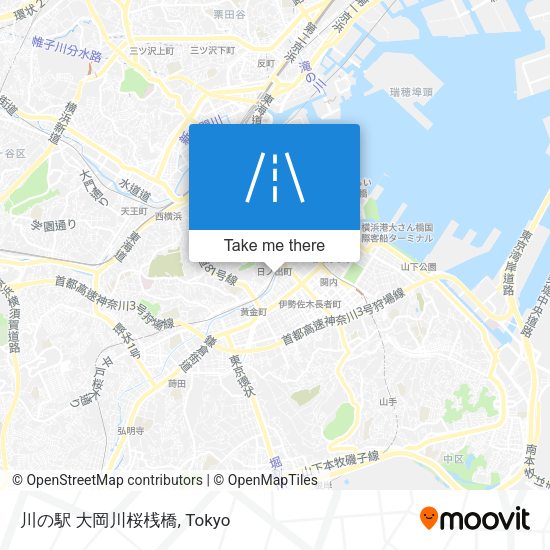 川の駅 大岡川桜桟橋 map