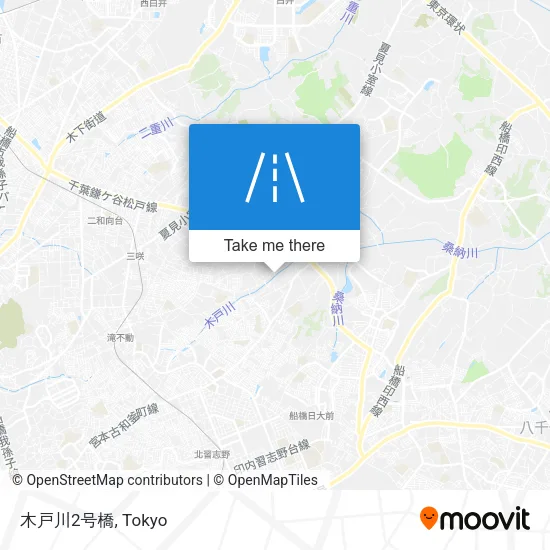 木戸川2号橋 map