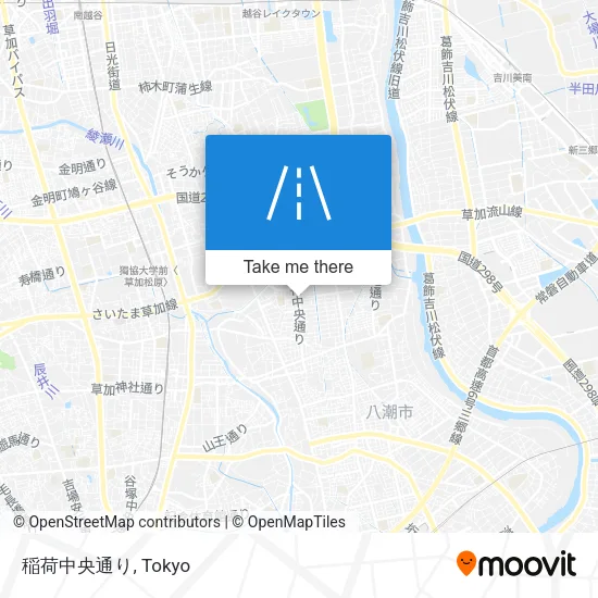 稲荷中央通り map