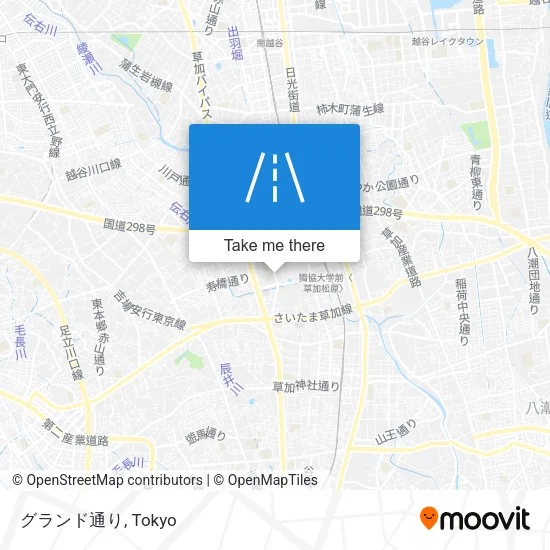 グランド通り map