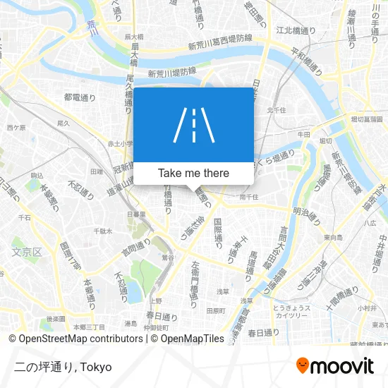 二の坪通り map