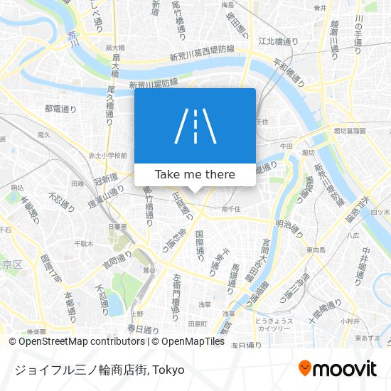 ジョイフル三ノ輪商店街 map