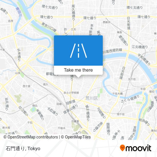 石門通り map