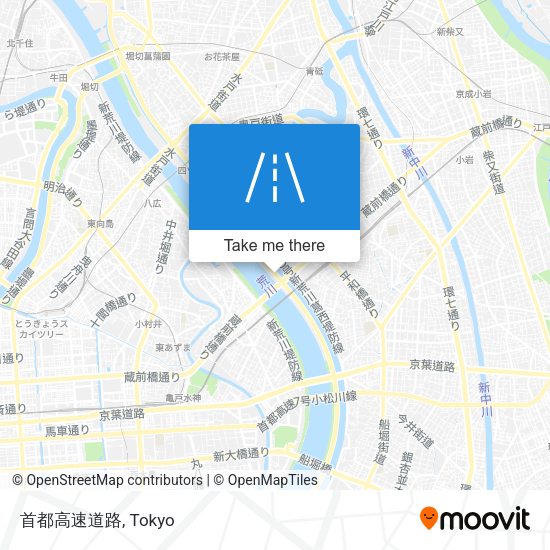 首都高速道路 map