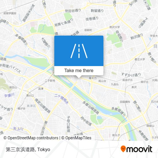 第三京浜道路 map