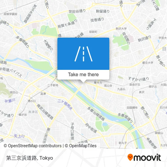 第三京浜道路 map
