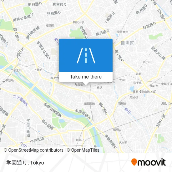 学園通り map