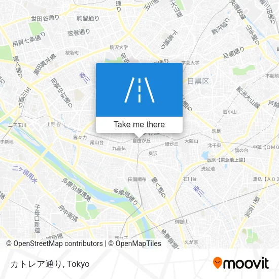 カトレア通り map