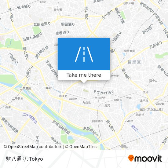 駒八通り map